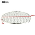 thumbnail image 1 of Feimier Grille de Refroidissement Ronde - Plaque de Gril de Four en Fil d'Acier Inoxydable pour Cuisson, Rôtissage, BBQ - Conception Durable à 3 Pieds 7,8 Pouces - Batterie de Cuisine Polyvalente pour Tartes, Gâteaux, Pizza, 1 of 10