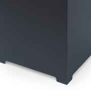 Reign Outdoor Rectangular Iron Gas Fire Pit , Dark Grey