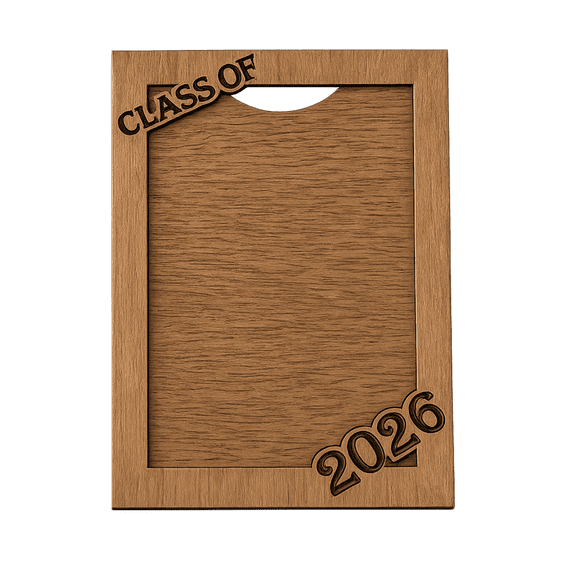 5x7 Wood Graduation 2026 Picture Frame Gift for Graduate Graduation Gift (6x8)