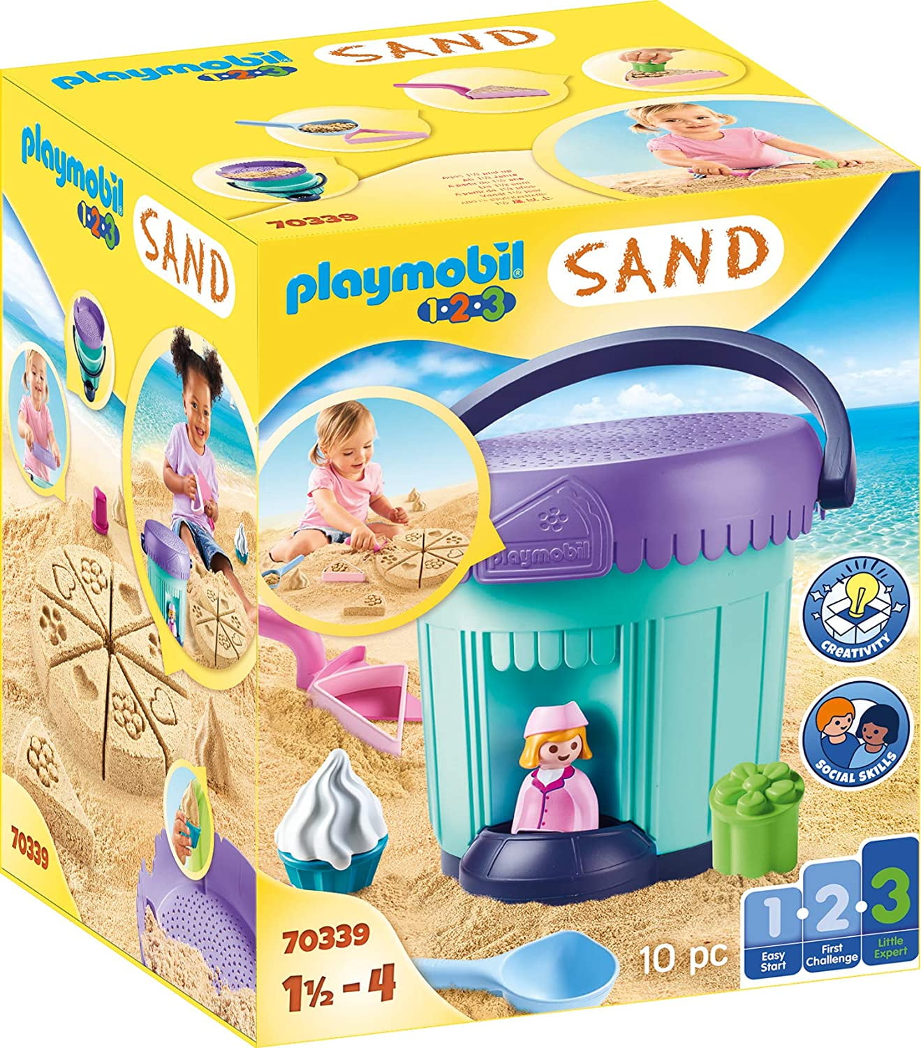 Seaside Spares Bucket Rake 4465 New Playmobil Tiny Beach Toys Tiny Hamster 