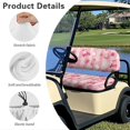 thumbnail image 5 of Pzuqiu Golf Print Golf Seat Covers for Cart Universal Golf Cart Seat Towel Blanket for EZGO TXT RXV Comfortable Breathable Easy to Install Golf Seat Cover, 5 of 7