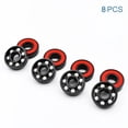 thumbnail image 4 of 8 Pcs 608 2RS Roulement à Billes Hybride en Céramique 8*22*7mm ABEC-11 Roulements Miniatures pour Patins à Roulettes et Skateboards, 4 of 6