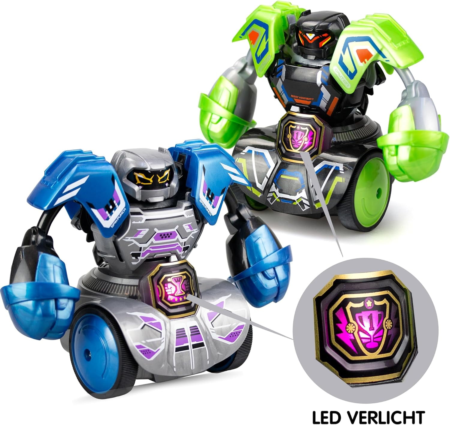 Silverlit - Robo Kombat Tornado - Vechtende Robots - Twee Robots - Battle Robots - Gevechtsrobo