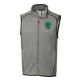 thumbnail image 2 of Men's-Cutter & Buck  Heather Gray Seattle Sounders FC Big & Tall Mainsail Sweater-Knit Full-Zip Vest, 2 of 3
