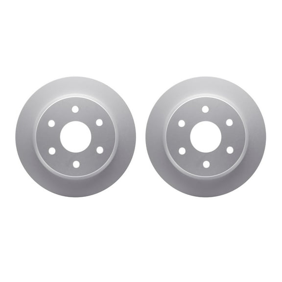 Dynamic Friction Company Rear Geospec Brake Rotors 4002-48018