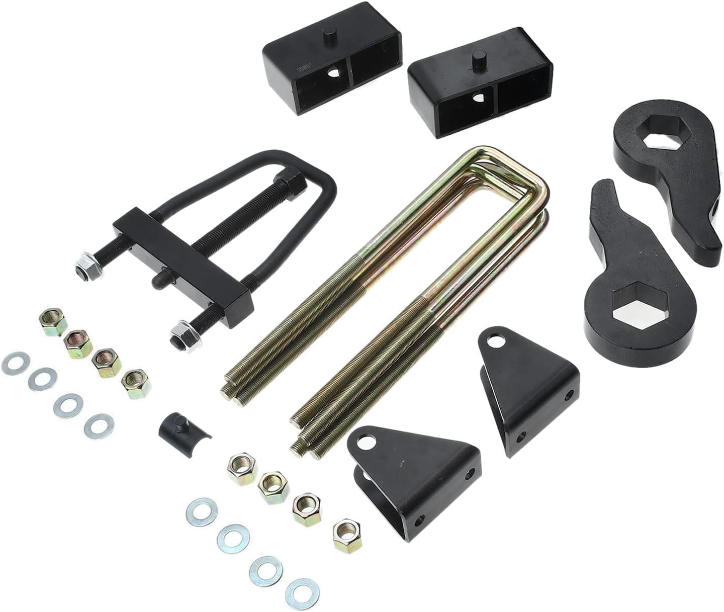A-Premium 3" Front & 2" Rear Suspension Leveling Lift Kit Compatible with Chevrolet Silverado 2500 3500 HD GMC Sierra 2500 3500 HD Fits select: 20012003-2006 CHEVROLET SILVERADO K2500 HEAVY DUTY