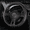 Black with red stitching, variant on Flat Bottom Steering Wheel Cover, D Shaped Car Wheel Cover 14-14 1/4 in. (35.5-36 cm), for Tesla Model 3 / Y, for Camaro, Black Breathable Leather with Carbon Fiber Pattern