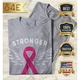 thumbnail image 2 of S4E Men's Stronger Together Breast Cancer T-Shirt XXXXX-Large Sports Grey, 2 of 4