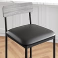 thumbnail image 6 of Trilenars 1+2 Set Dining Table in Grey for Breakfast,Grey, 6 of 8