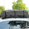 XIANERS Rooftop Cargo Bag Car Top Carrier 28 Cft Carroof Storage Bag