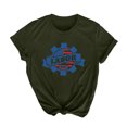thumbnail image 1 of Camiseta de mujer Camisetas divertidas de manga corta Camiseta estampada Tops Blusa Regalo para mujer Fridja zx969, 1 of 7