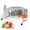 3/8 IN, variant on Acekid Commercial Tomato Slicer, 3/8" Heavy Duty Tomato Slicer Tomato Cutter With Built-In Cutting Board for Home or Restaurant