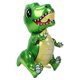 thumbnail image 3 of Children Dinosaur Shape Balloons Foil Animal Balloon Decoration for Birthday/PartyGreen, 3 of 5