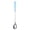 blue, variant on Long Handle Coffee Spoon Stainless Steel Iced Tea Spoon Dessert Stirring Spoon Ceramic Handle Mixing Spoon for Tall Glass Drinks 7 in