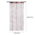 thumbnail image 1 of fashionhome String Door Curtain Fly Insect Screen Doorway Divider Window Tassel Braided Polyester Curtain Drape, 1 of 8