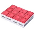 thumbnail image 2 of GSE 12-Pack Billiard/Pool Cue Chalks Billiard Pool Table Accessories for Home/Tournament Use (Red), 2 of 4