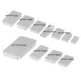 thumbnail image 2 of 5PCS Multiple Sizes Frosted Push-Pull Metal Tin Box Small Solid Balm Drawer Storage Box Rectangular Jewelry Cosmetic OrganizerChina Gao Jinjia LED, 2 of 2