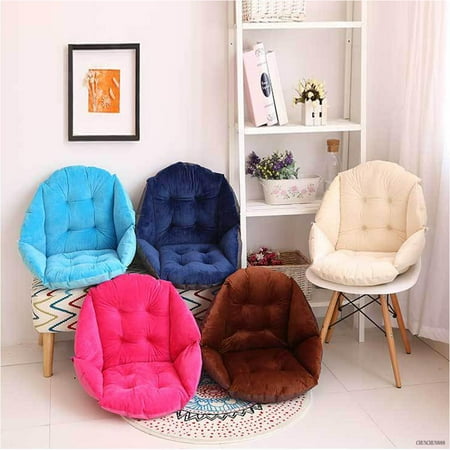 

Seashell Shape Design Seat Cushion All-Round Soft Patio Wicker Chair Pad Pillow