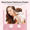 thumbnail image 3 of modelones Pink Gel Nail Polish, 15 ML Baby Pink Gel Polish Light Soft Pink Pastel Pink Nail Polish Soak Off Spring Nail Art Gel Design Manicure Salon DIY Home Gift for Women Girlfriend, 3 of 9