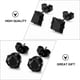thumbnail image 2 of 10 pares de aretes de acero inoxidable accesorios de orejas decorativas para el hombre, 2 of 7