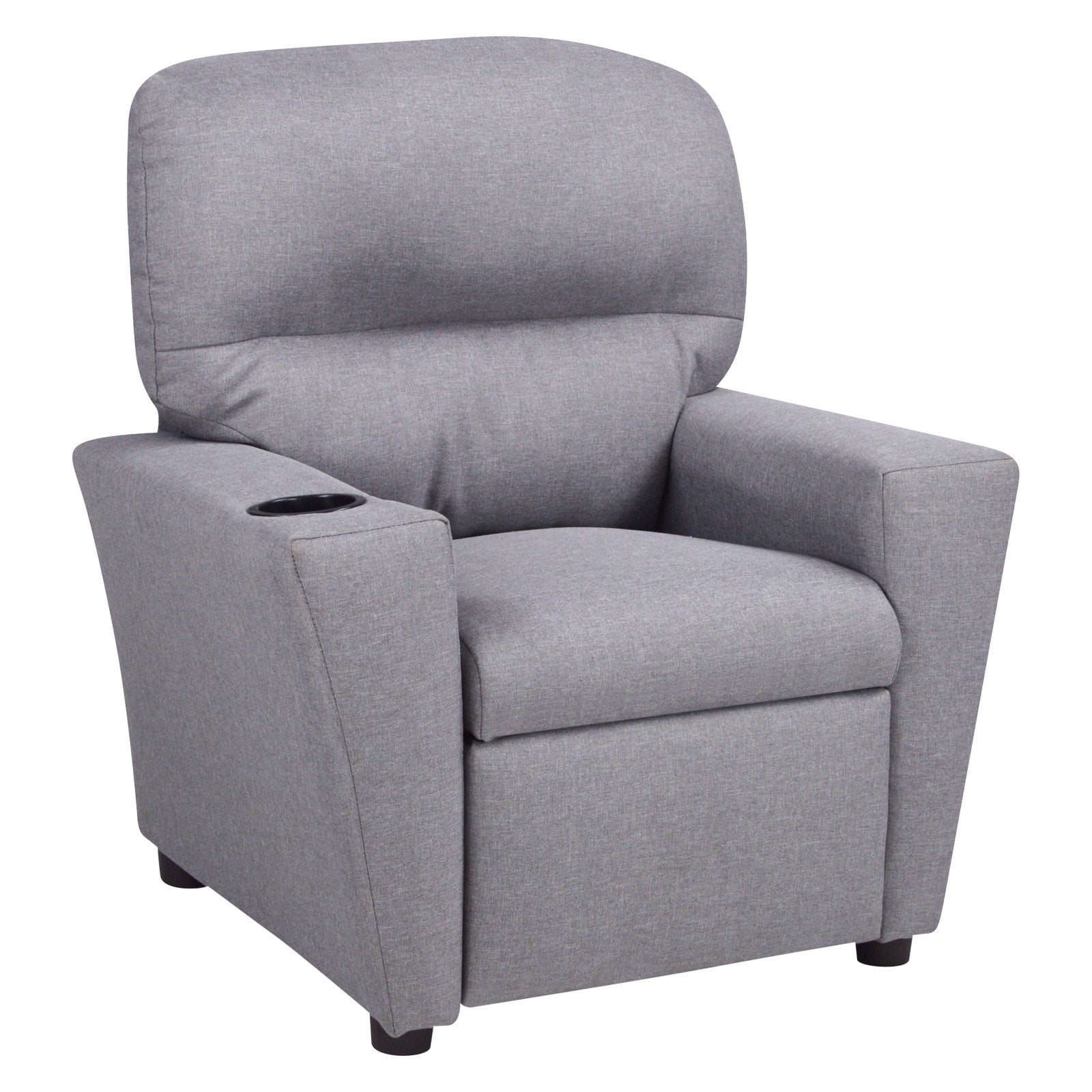 children's recliner with cup holder