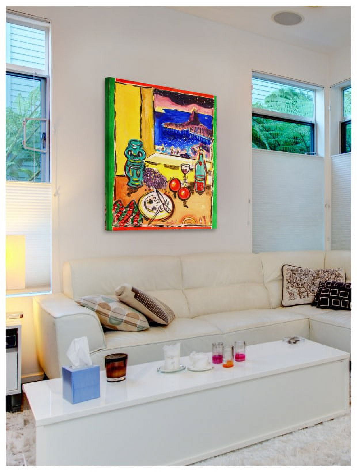 Marmont Hill "View of Rio" by Wayne Ensrud Painting Print on Canvas