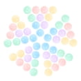 thumbnail image 2 of 25pcs Plastic Ocean Balls 5,5 cm Bola de colores juguetes de los niños Bola jugando juguetes, 2 of 5
