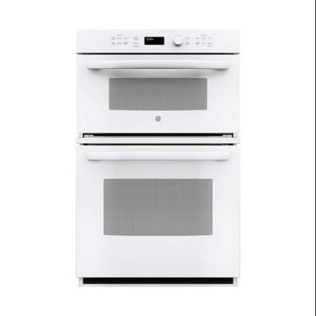 GE Appliances JK3800DHWW 27 Inch Electric Double Wall Oven/Microwave Combo