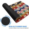 thumbnail image 6 of Long Mouse Pads for Desk,Pioneer Flower Floral Print Pattern Desk Mats on Top Of Desks, Desk Mouse Pad Extra Large with 3mm Non-Slip Base and Stitched Edge for Gaming,Office,Work,Home 31.5"x15.7", 6 of 6