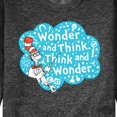 thumbnail image 3 of Cat in the Hat - Wonder And Think - Men's Crew Neck Fleece Pullover, 3 of 5