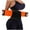 Orange, variant on Delliss Waist Trainer Belt for Women Slimming Body Shaper Belt Waist Cincher Trimmer Shapewear for Tummy Control