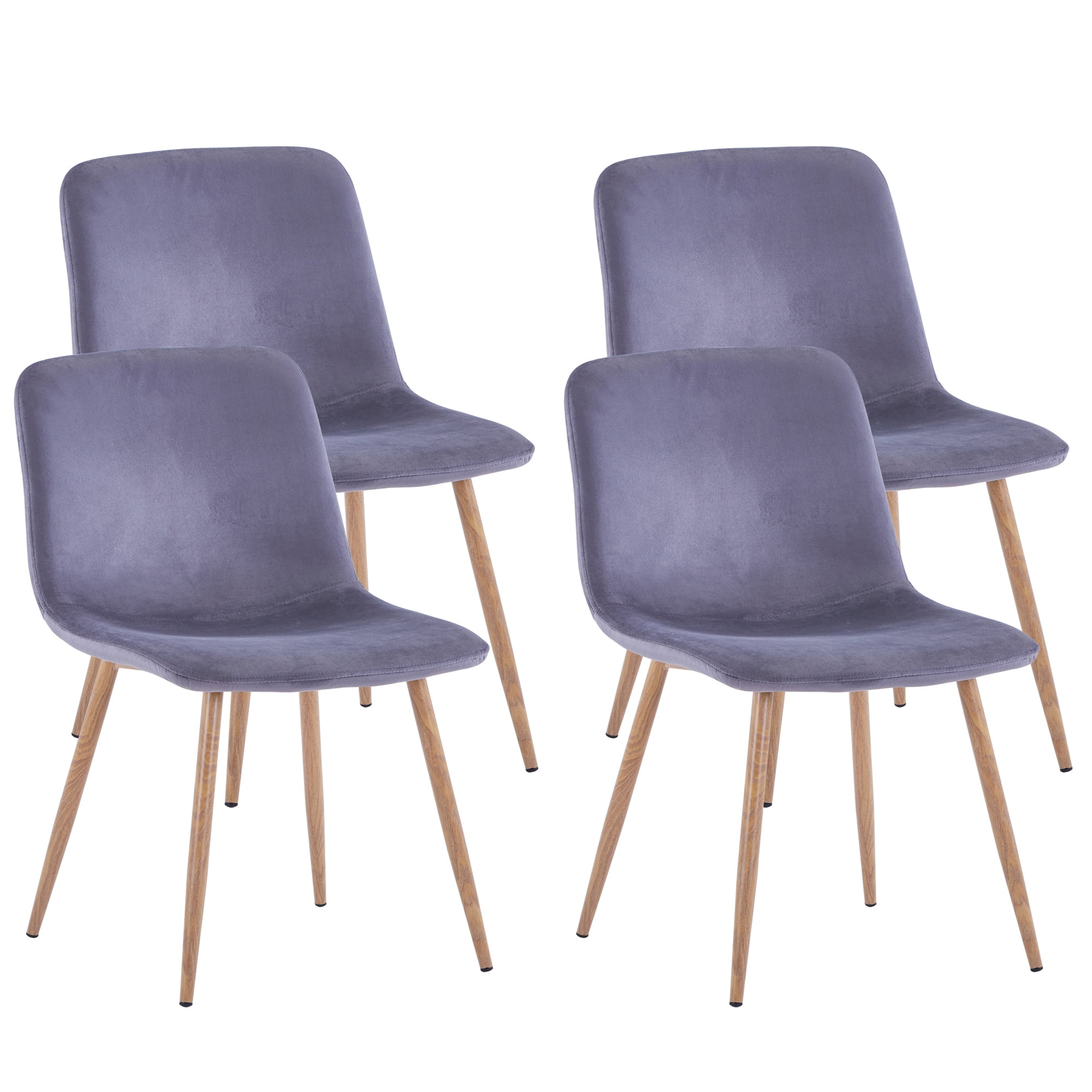 Kadyn Dining Chair 4PCS, Dining Room Chairs for Restaurants, Cafes, Kitchen Chairs for Living Rooms, Gray Kadyn Dining Chair 4PCS, Dining Room Chairs for Restaurants, Cafes, Kitchen Chairs for Living Rooms, Gray