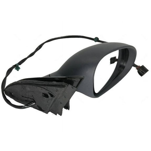 Right Passenger Side Power Mirror - Paint to Match - with Heated Glass, Turn Signal, and Puddle Light - Compatible with 2005 - 2010 Volkswagen Jetta 2006 2007 2008 2009