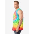 thumbnail image 3 of KingSize Men's Big & Tall Shrink-Less Lightweight Longer-Length Tank, 3 of 6