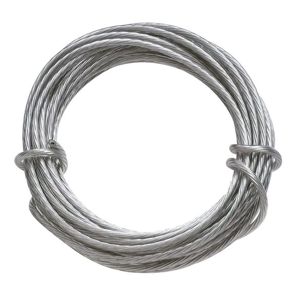 Alambre OOK de Acero Inoxidable 274 cm Capacidad 13,6 kg Plateado