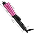 thumbnail image 3 of FARERY Travel Curling Iron Dual Voltage,1 Inch Mini Curling Iron for Short Hair with 3 Adjustable Temperature, Ceramic Travel Size Curling Iron with Keratin&amp;ArganOil Infuse, Mini Hair, 3 of 8