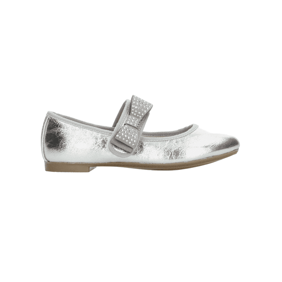 Zapato Vavito Niña Bebé Plateado Casual Infantil T15-18 plateado 17.5