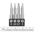 thumbnail image 1 of Special-shaped Screwdriver 50mm U-Y-Type Thiangle Three points Screwdriver Bit :triangle, 1 of 8