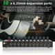 thumbnail image 4 of Mezclador de Sonido Profesional de 10 Canales, Mezclador de Sonido LED de Bajo Ruido con Luz RGB para Submezcla, Conmutador Estéreo, Enchufe de la UE, 4 of 10
