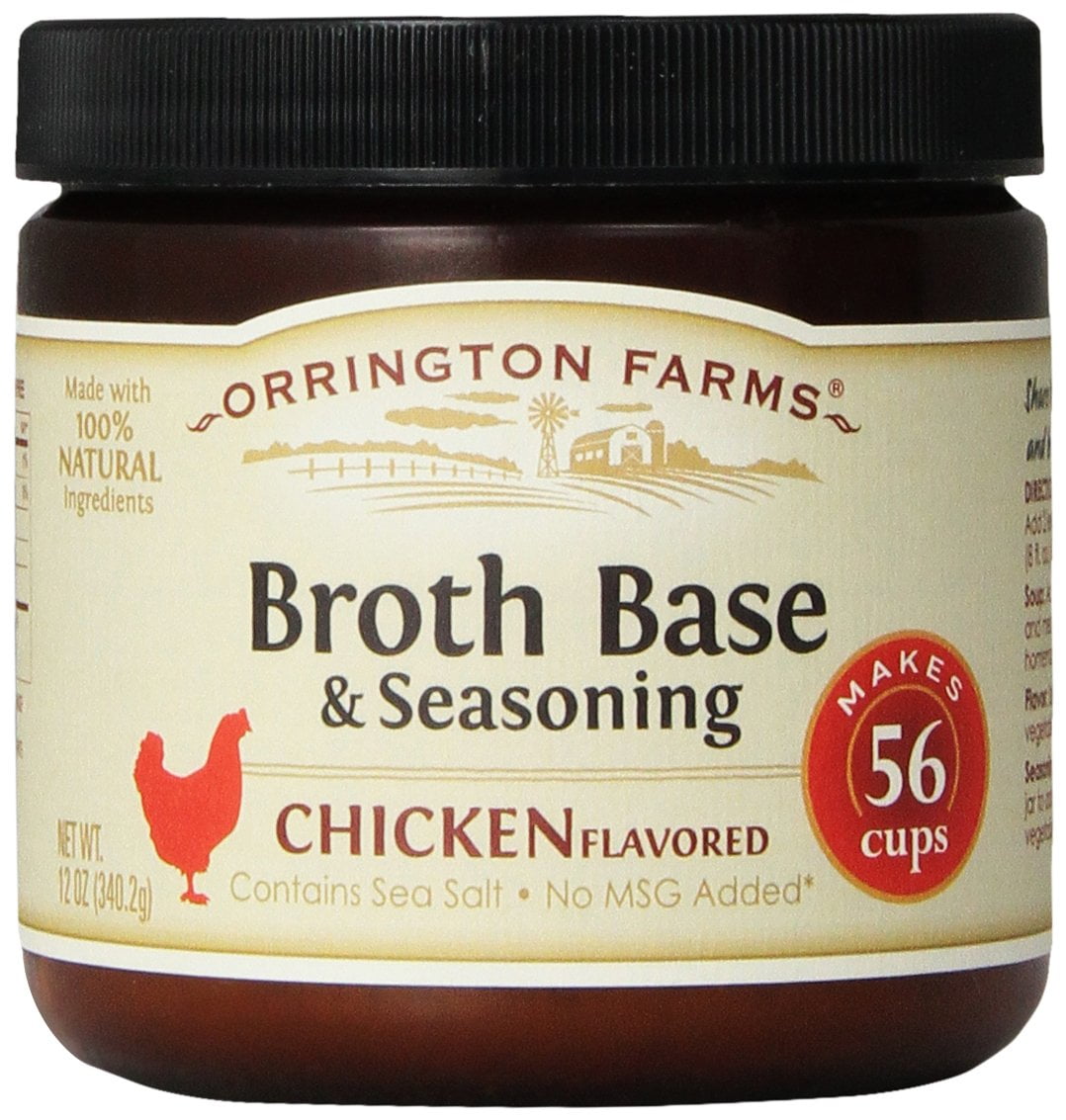 Orrington Farms Chicken Flavored Broth Base & Seasoning, 12Ounce (Pack