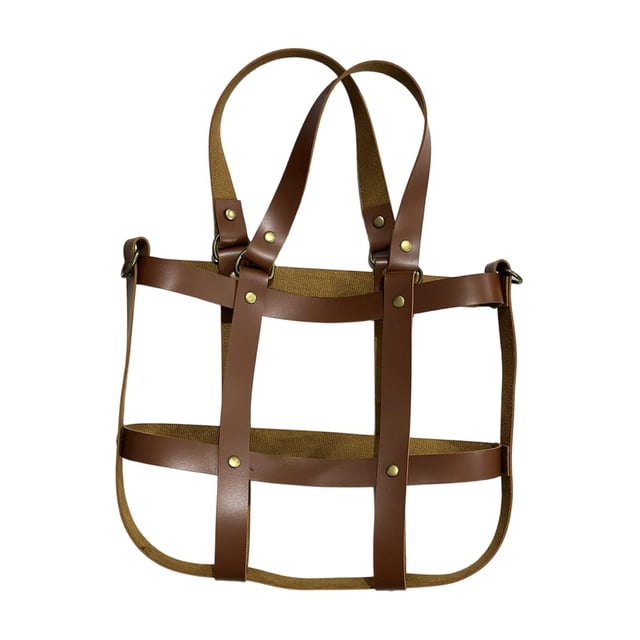 GUOOL Bag Making Kit Parts Practical Multifunctional Fashion Handmade Gifts PU Leather Coffee