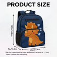 thumbnail image 7 of KUIFORTI Dinosaur Print Toddler Backpack Boys Kids School Bag with Side Pockets Adjustable Straps Lightweight for Preschool Kindergarten Back to School Gifts, 7 of 7