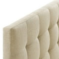 thumbnail image 5 of Modway Lily Full Upholstered Polyester Fabric Headboard in Beige, 5 of 9