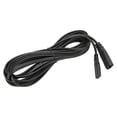 thumbnail image 2 of IEC320 C8 a IEC320 C7 Cable de alimentación resistente al desgaste del calor Cable de extensión adaptador impermeable 16.4ft, 2 of 8