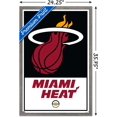 thumbnail image 3 of NBA Miami Heat - Logo 21 Wall Poster, 3 of 5