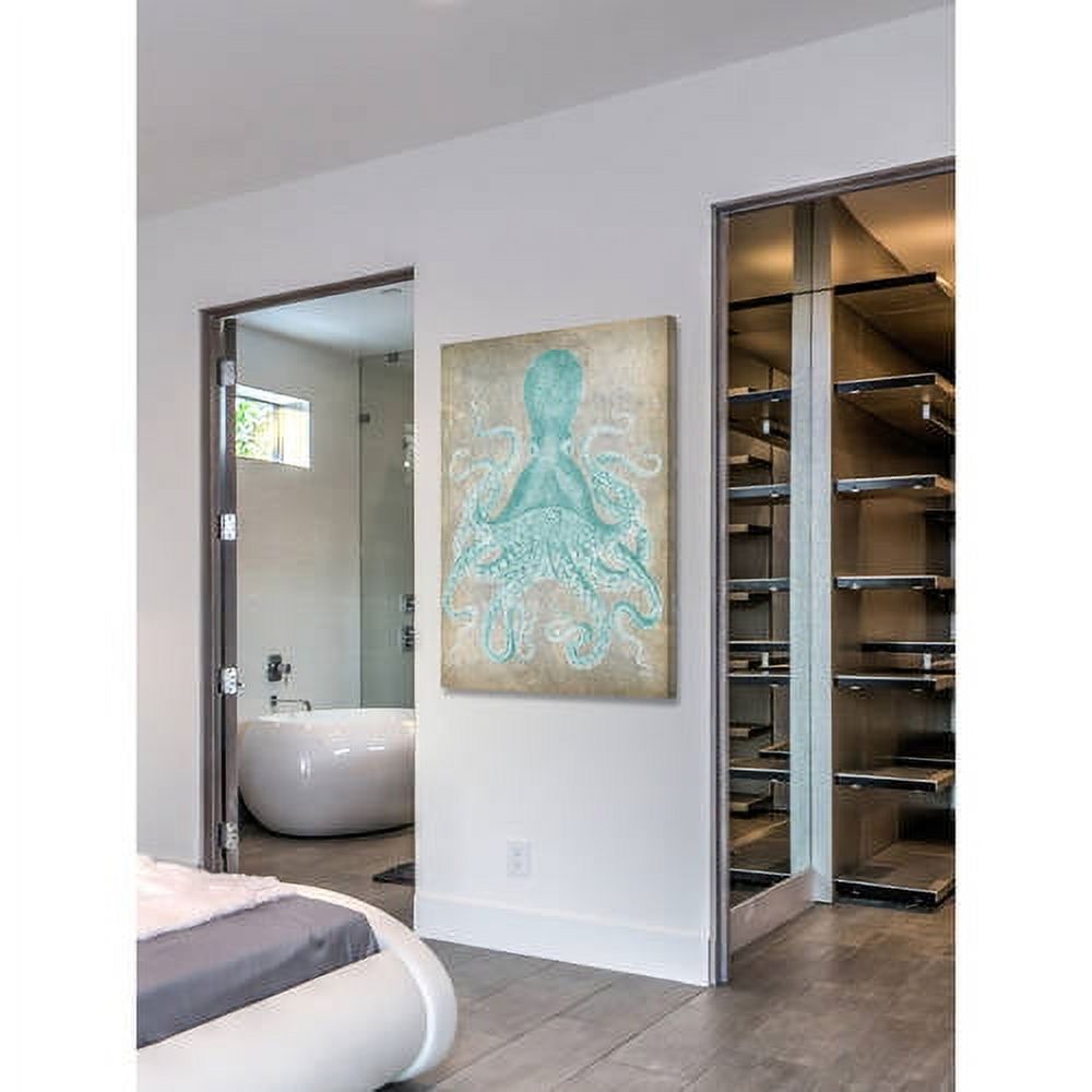 Marmont Hill "Spa Octopus I" Painting Print on Wrapped Canvas