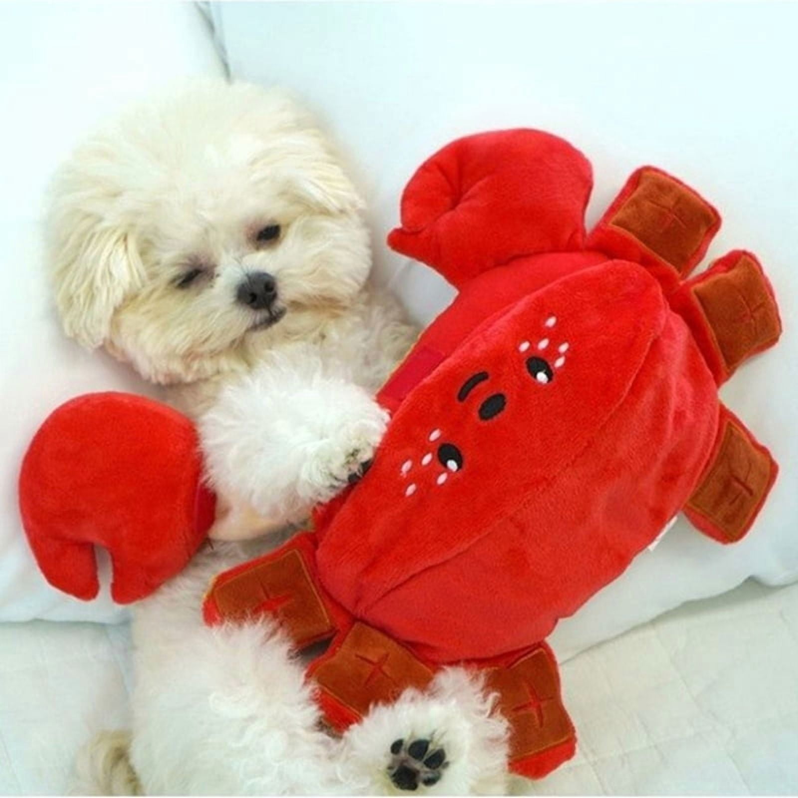 Large Dog Snuffle Toy Crabs Puzzle Chew Toy Snacks for Small Medium Dogs