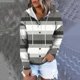 thumbnail image 1 of Puntoco abrigo de mujer moda mujer cremallera invierno alargado felpa manga larga prendas de vestir liquidación de Navidad Puntoco Puntoco-1515, 1 of 5