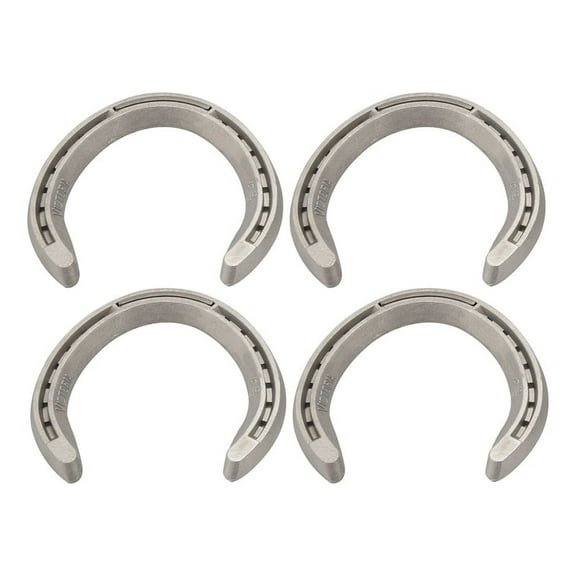 4Pcs 5 Horse Equipment Aluminum Alloy Horseshoes 2 Front   2 Rear Farrier Tools for Tournament Play