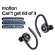 thumbnail image 5 of Auriculares Bluetooth de una sola oreja con gancho para la oreja suave, resistentes al sudor, impermeables, intraaurales, inalámbricos Negro, 5 of 7